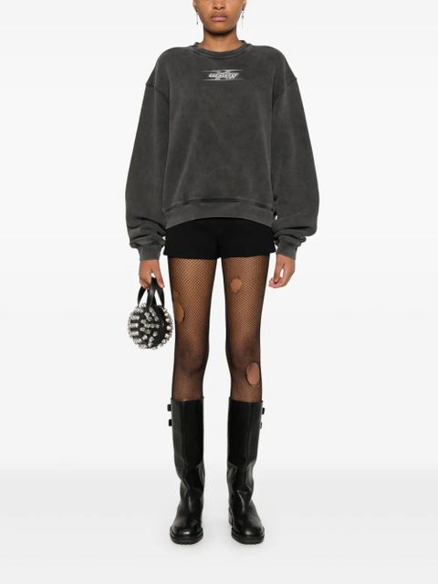 Alexander Wang blade-logo sweatshirt - Grey - zdjęcie produktu nr 2