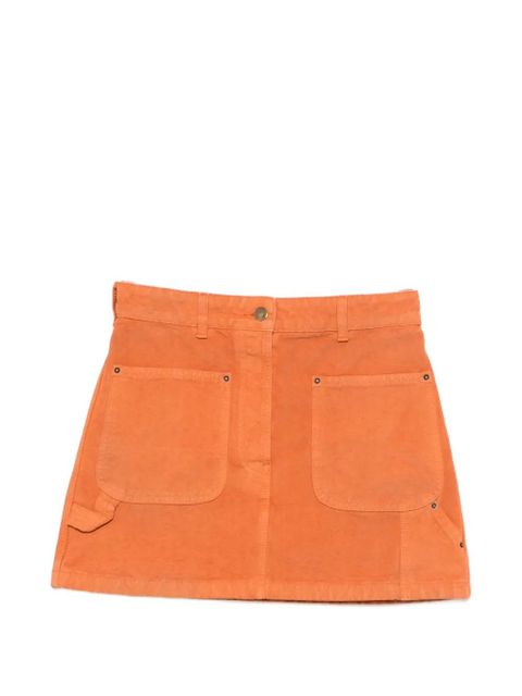Prada front-pocket mini skirt - Orange - zdjęcie produktu nr 1