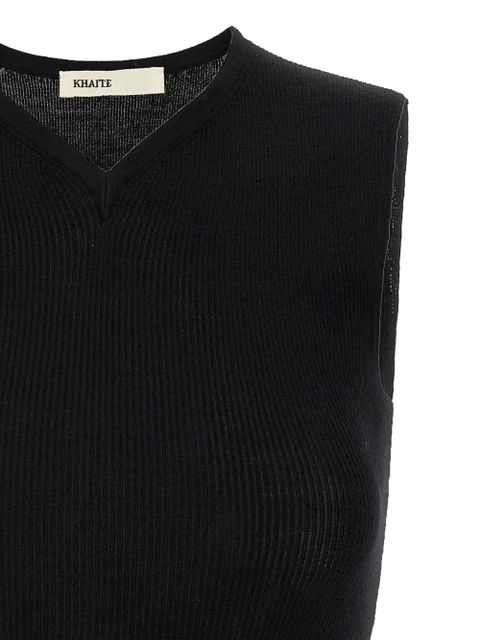 KHAITE Renato top - Black