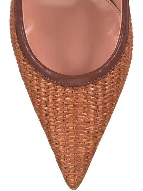 Gianvito Rossi Mincora leather pumps - Brown