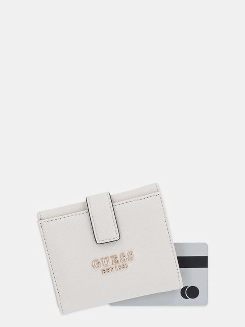 Guess portfel ROSALBA damski kolor biały SWZG96 57138