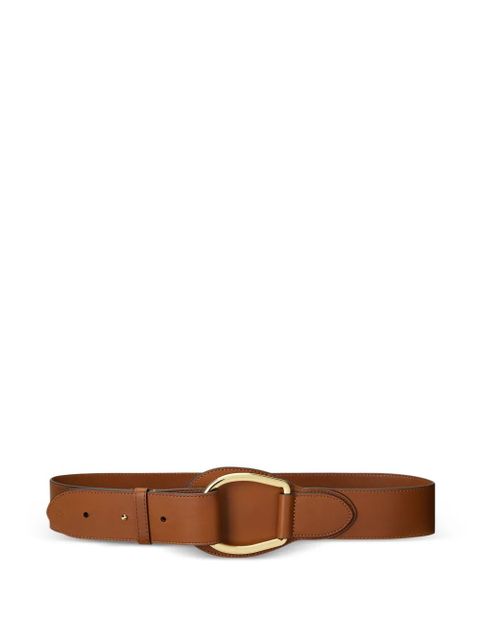 Lauren Ralph Lauren buckle leather belt - Brown - zdjęcie produktu nr 1