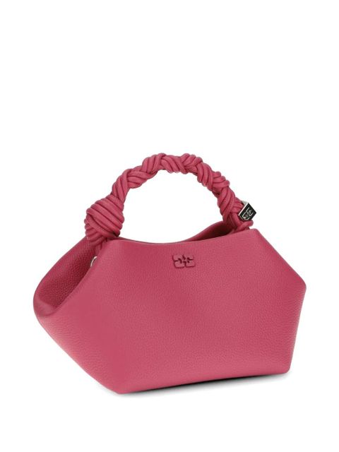GANNI small Bou grained shoulder bag - Pink