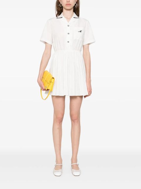 Maje short-sleeve shirt dress - White