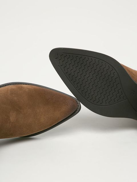 Marco Tozzi - Kowbojki zamszowe