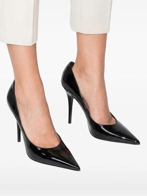 Amina Muaddi Anok heeled pumps - Black