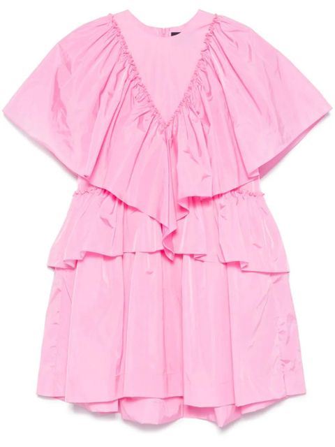 Simone Rocha ruffle-detailed mini dress - Pink - zdjęcie produktu nr 1
