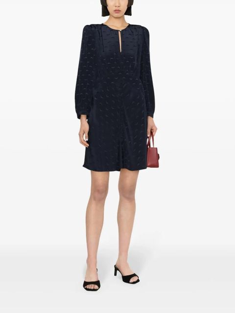 Zadig&Voltaire Rhodri wings-jacquard dress - Blue - zdjęcie produktu nr 2