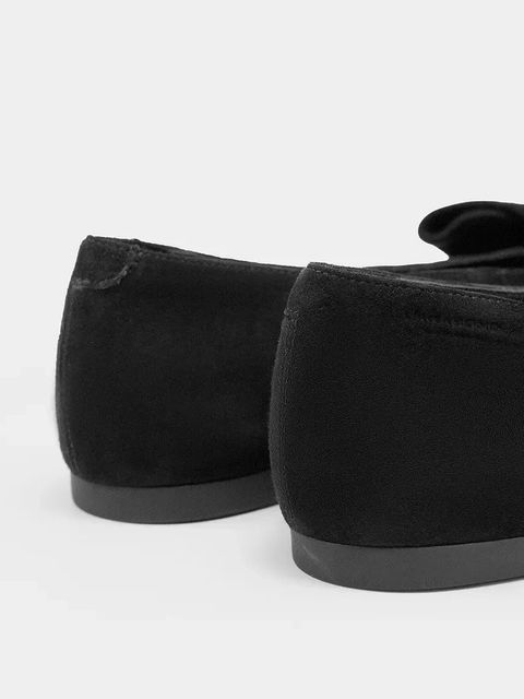 Vagabond Shoemakers baleriny zamszowe HERMINE kolor czarny 5933-240-20