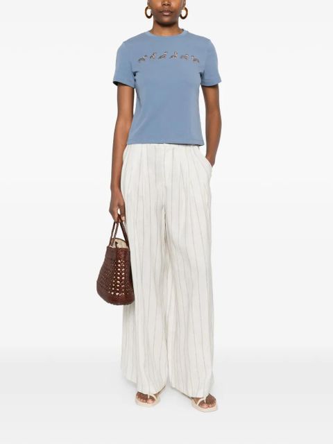 Eleh striped wide-leg trousers - Neutrals - zdjęcie produktu nr 2