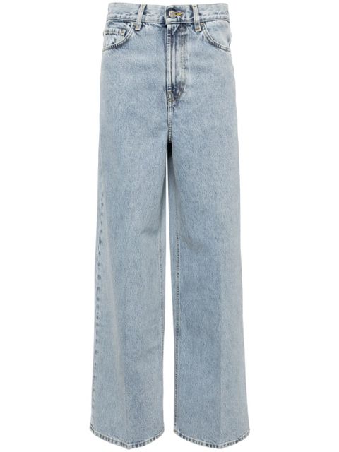 TOTEME high-rise wide-leg jeans - Blue - zdjęcie produktu nr 1