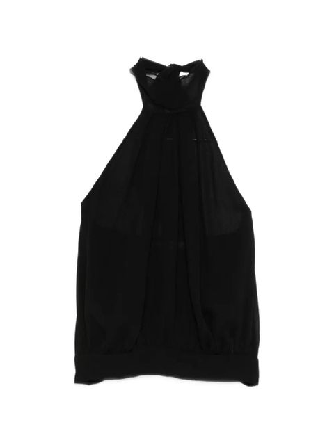 Gimaguas Boa halterneck top - Black - zdjęcie produktu nr 1