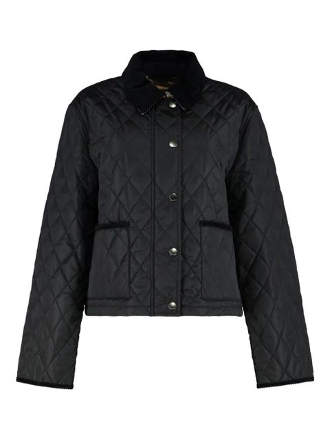 Burberry matelassé cropped jacket - Black - zdjęcie produktu nr 1