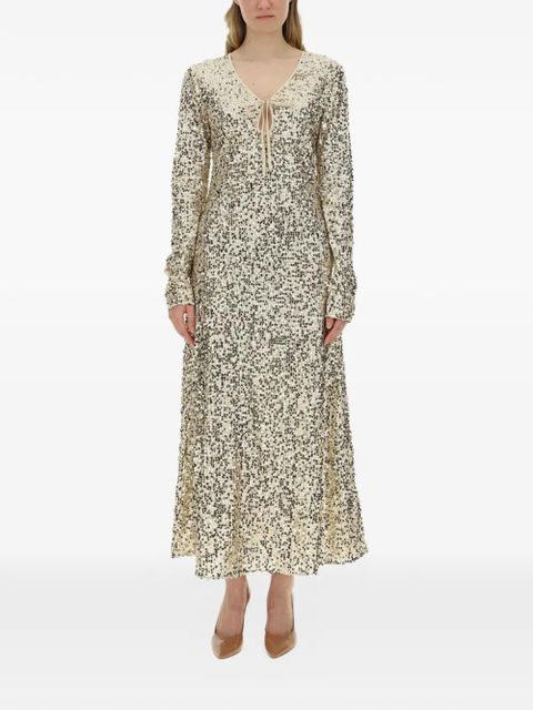 ROTATE BIRGER CHRISTENSEN sequined dress - Gold - zdjęcie produktu nr 2