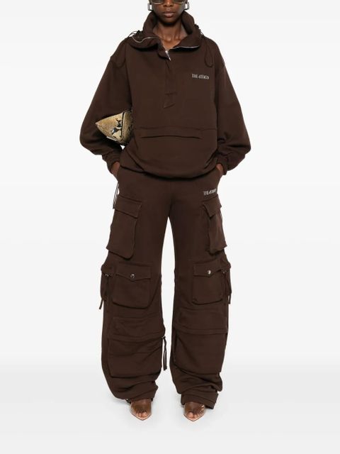 The Attico Fern cargo pants - Brown