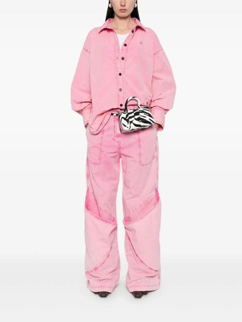 The Attico wide-leg trousers - Pink