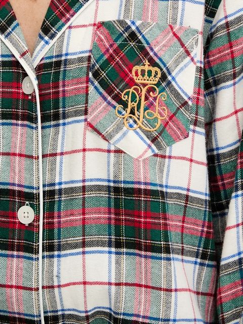 Lauren Ralph Lauren piżama damska kolor beżowy ILN92457F