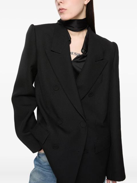 Acne Studios double-breasted jacket - Black