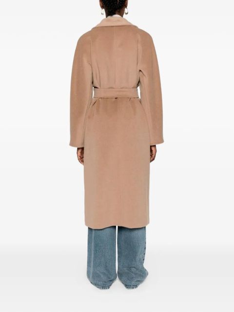 Max Mara Madame 101801 double-breasted belted coat - Brown