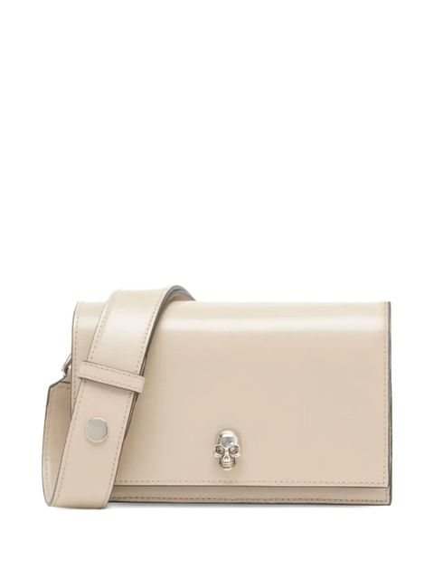 Alexander McQueen small The Biker Skull shoulder bag - Neutrals - zdjęcie produktu nr 1