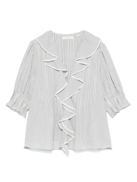 DÔEN Henri shirt - Grey - zdjęcie produktu nr 1