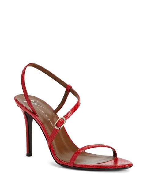 Giuseppe Zanotti 90mm Audrinette sandals - Red - zdjęcie produktu nr 2