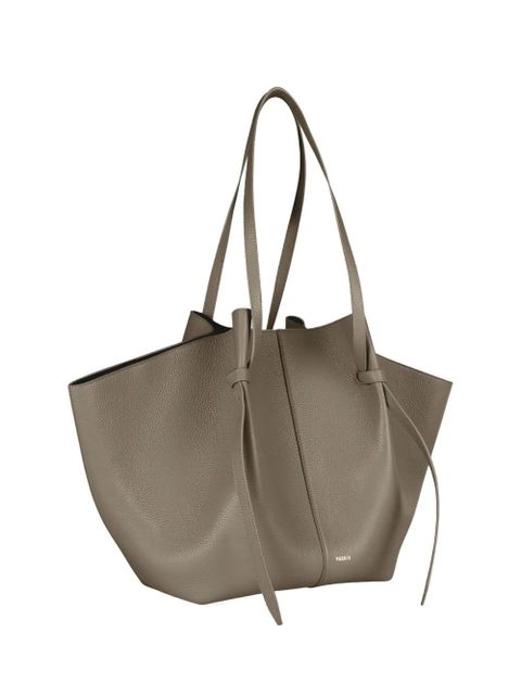 Yuzefi Xl Mochi leather shoulder bag - Grey - zdjęcie produktu nr 2