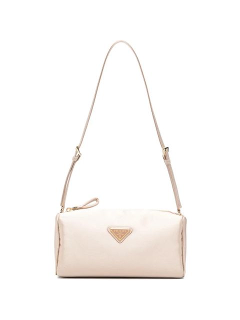Prada logo-plaque mini bag - Neutrals - zdjęcie produktu nr 1