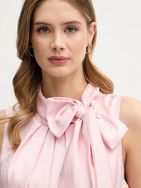 Joseph Ribkoff kombinezon kolor różowy z dekoltem okrągłym 261725 - zdjęcie produktu nr 2