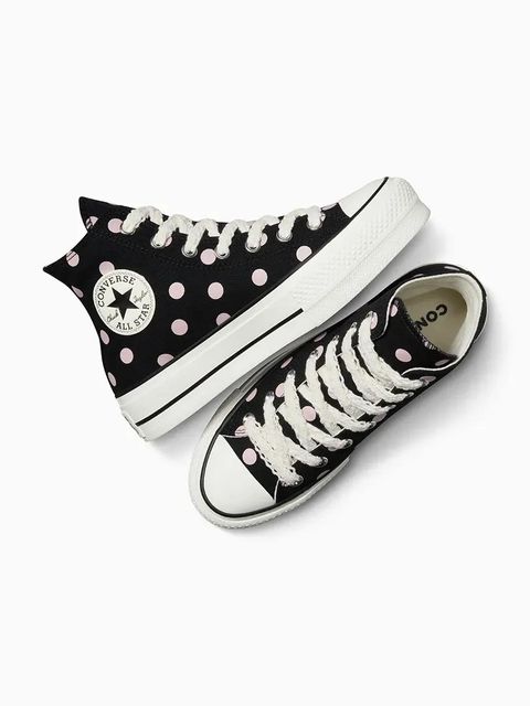 Converse trampki Chuck Taylor All Star Lift kolor czarny A10688C