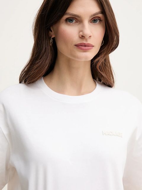 MACKAGE t-shirt bawełniany damski kolor biały TEE.W
