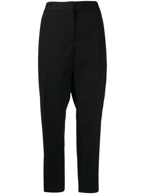 Jil Sander cropped tailored trousers - Black - zdjęcie produktu nr 1
