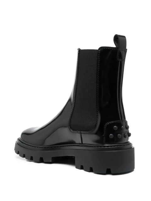 Tod's studded Chelsea boots - Black