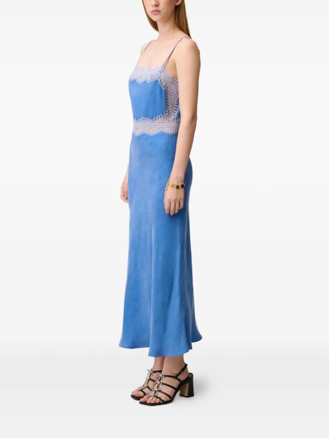 Claudie Pierlot lace midi dress - Blue