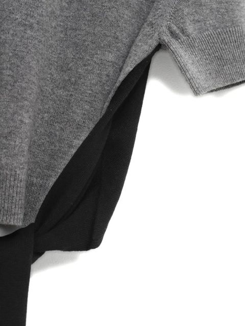 LOEWE cashmere-blend polo shirt - Grey