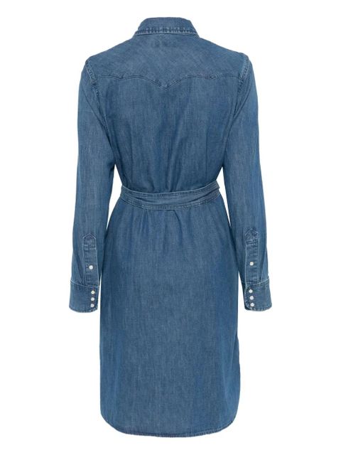 Lauren Ralph Lauren denim midi dress - Blue - zdjęcie produktu nr 2