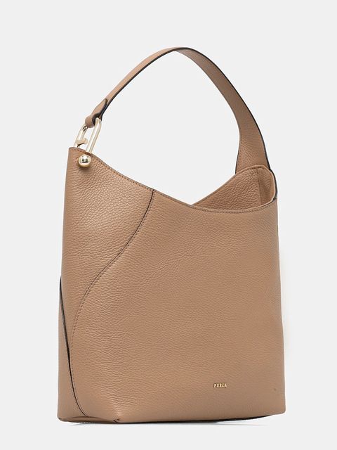Furla torebka skórzana Lara M Hobo - zdjęcie produktu nr 2