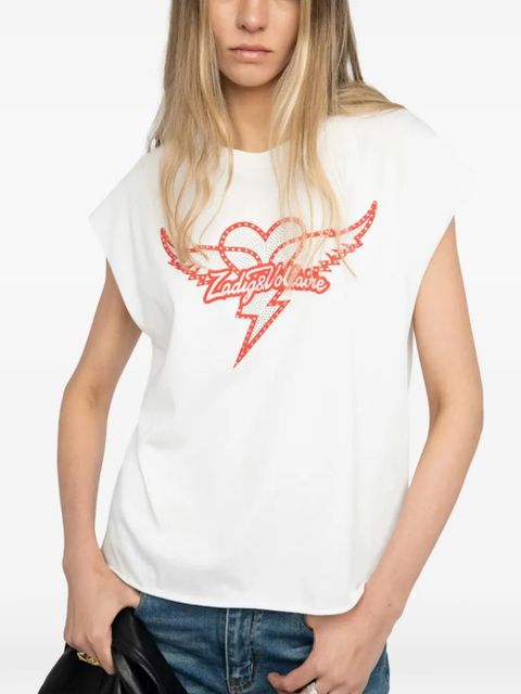 Zadig&Voltaire graphic T-shirt - White