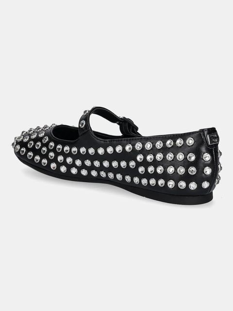 Guess baleriny KALIDAL kolor czarny FLTKDL ELE02