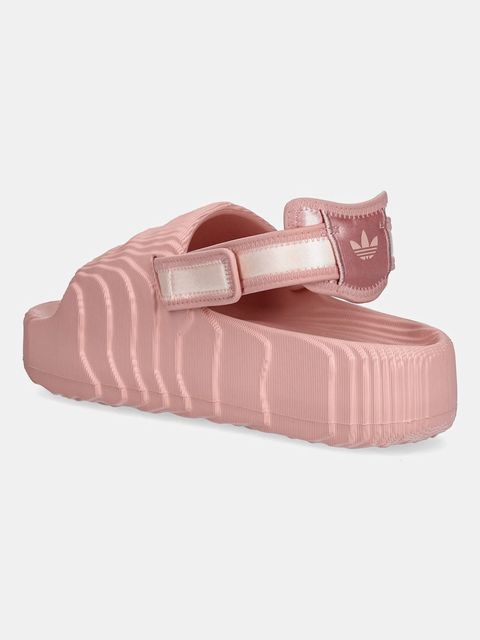 adidas Originals klapki Adilette 22 XLG damskie kolor różowy na platformie JQ3275