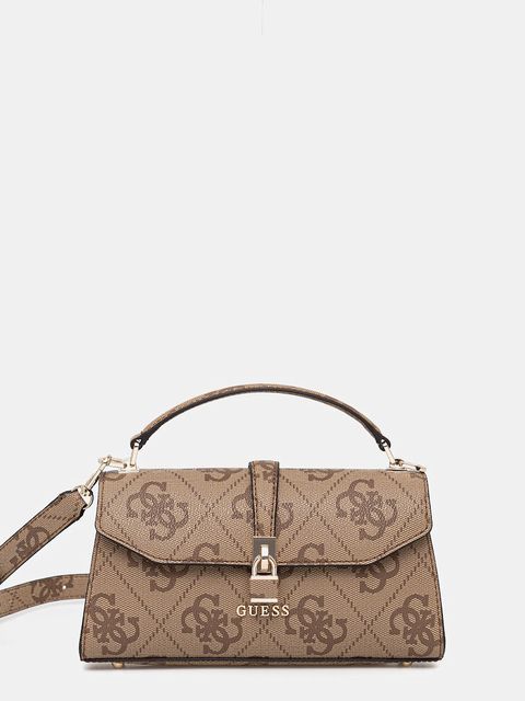 Guess torebka QUEENSLAND kolor beżowy HWOS96 55200 - zdjęcie produktu nr 1