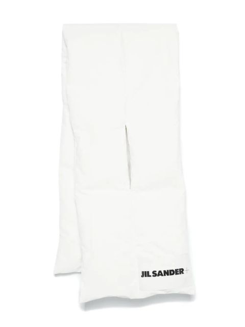 Jil Sander padded scarf - White - zdjęcie produktu nr 1
