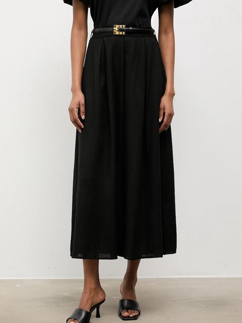 Answear.LAB spódnica lniana - zdjęcie produktu nr 1