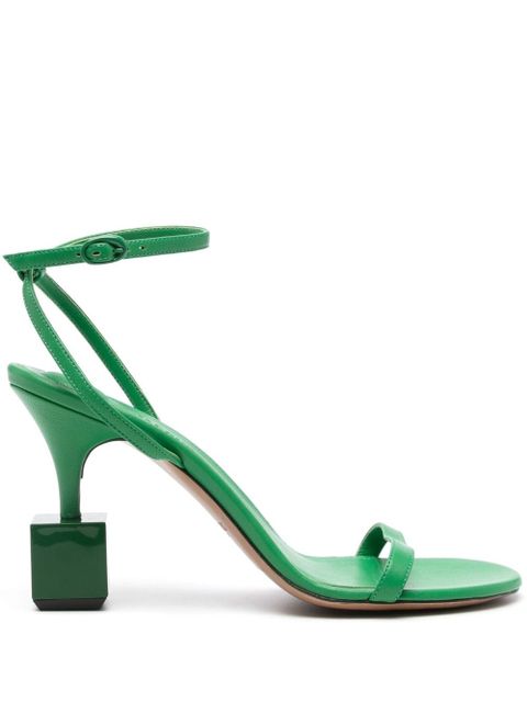 Jacquemus 105mm Les Sandales Bisou - Green - zdjęcie produktu nr 1