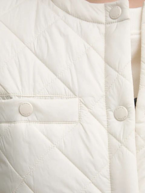 Geox kurtka AMBEL kolor beżowy przejściowa W5520G T3132