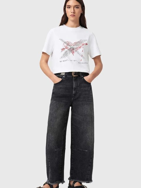 AllSaints t-shirt bawełniany HEARTACHE
