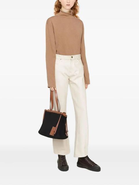 Jil Sander high-neck sweater - Brown - zdjęcie produktu nr 2