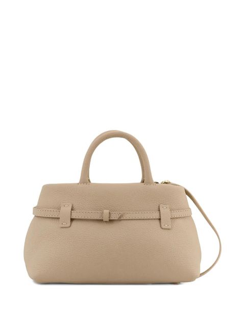 Manu Atelier 25 Le Cambon buckled tote bag - Neutrals