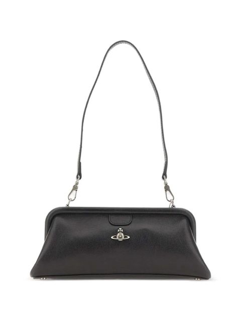 Vivienne Westwood Jane Frame Orb-motif shoulder bag - Black - zdjęcie produktu nr 1