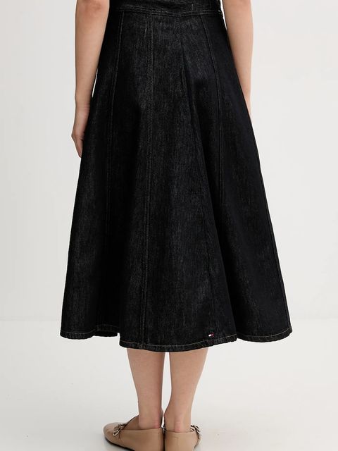 Tommy Hilfiger koszula damska kolor granatowy regular z kołnierzykiem klasycznym WW0WW47782